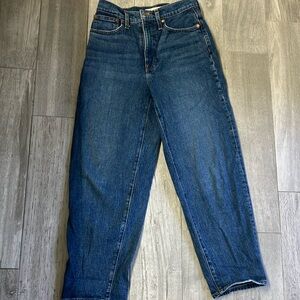 Madewell Balloon Jeans size 25
